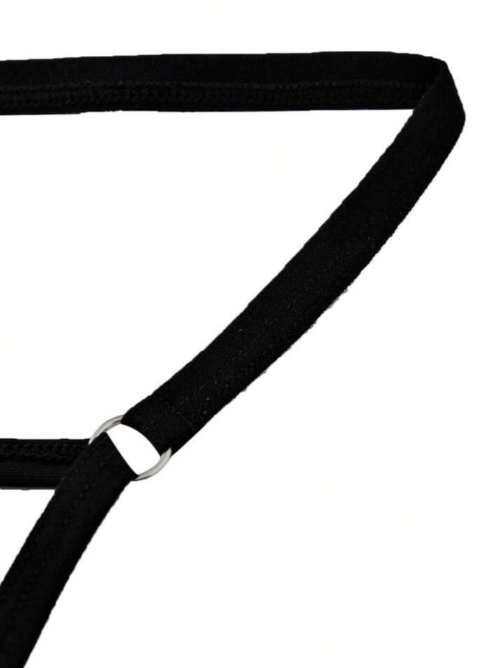 Men's Heart Embroidery G-Strings Sexy Underwear